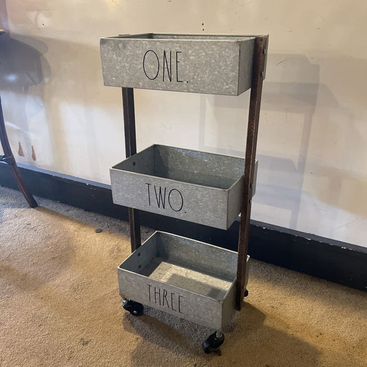 Aluminum One/Two/Three Storage Rack C SIDE TABLES
