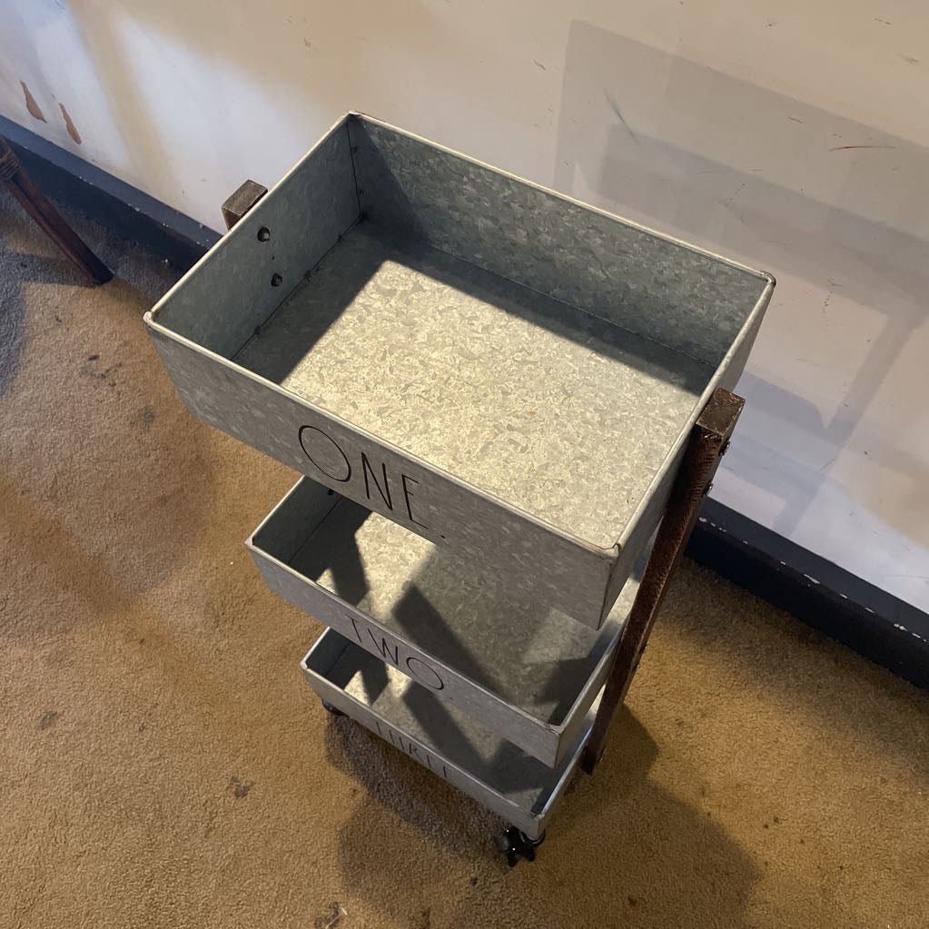 Aluminum One/Two/Three Storage Rack C SIDE TABLES