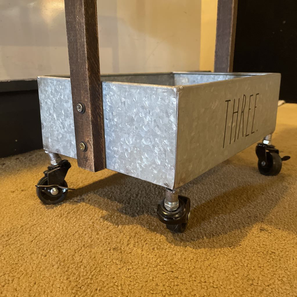 Aluminum One/Two/Three Storage Rack C SIDE TABLES