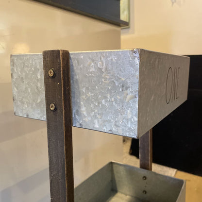 Aluminum One/Two/Three Storage Rack C SIDE TABLES