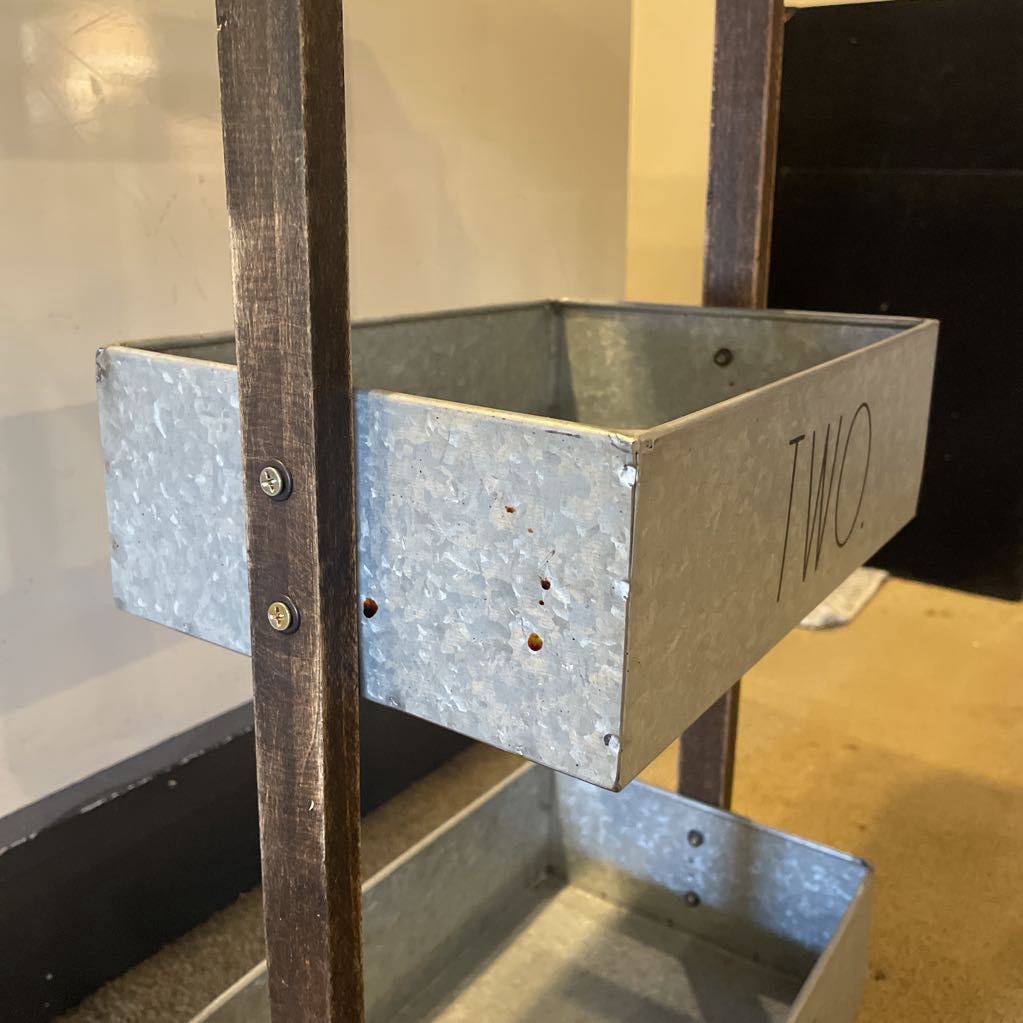 Aluminum One/Two/Three Storage Rack C SIDE TABLES