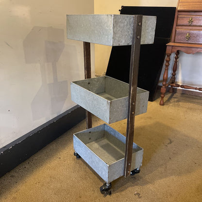 Aluminum One/Two/Three Storage Rack C SIDE TABLES