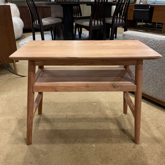 Natural Acacia Recliner Table C SIDE TABLES