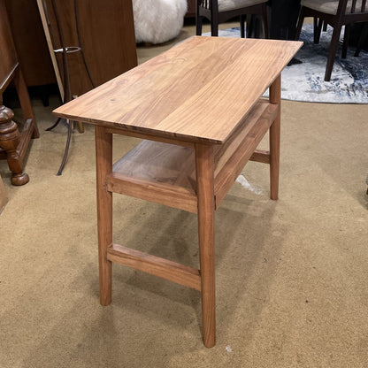 Natural Acacia Recliner Table C SIDE TABLES