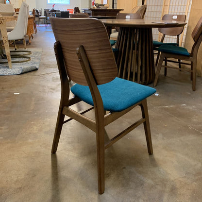 Hoya Teal Cushion Dining Chair C DINING CHAIRS