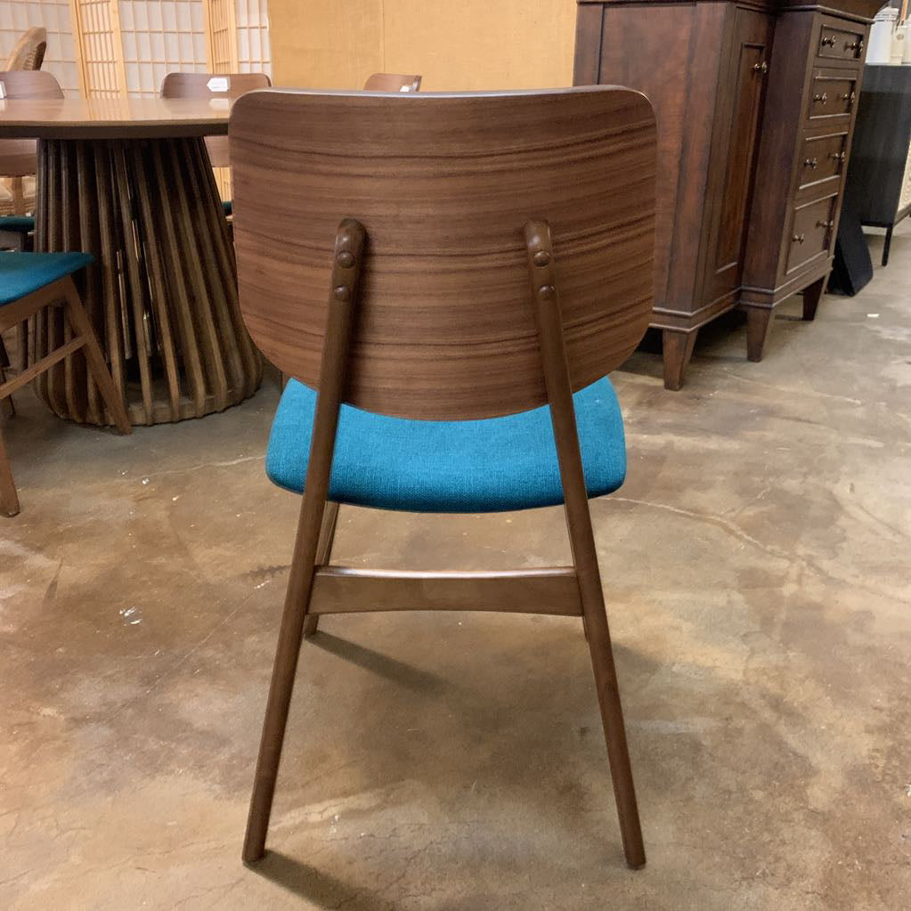 Hoya Teal Cushion Dining Chair C DINING CHAIRS
