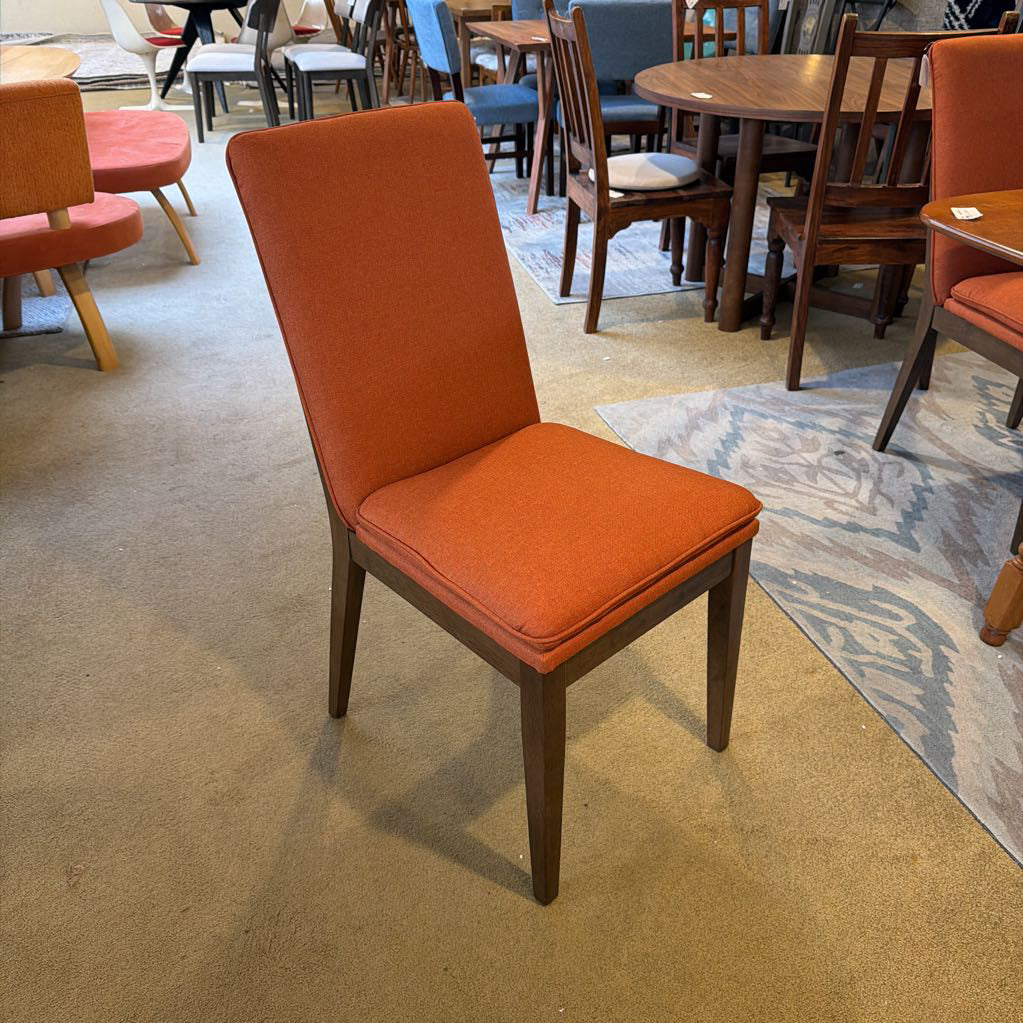 Margaret Orange Cushion Dining Chair C DINING CHAIRS