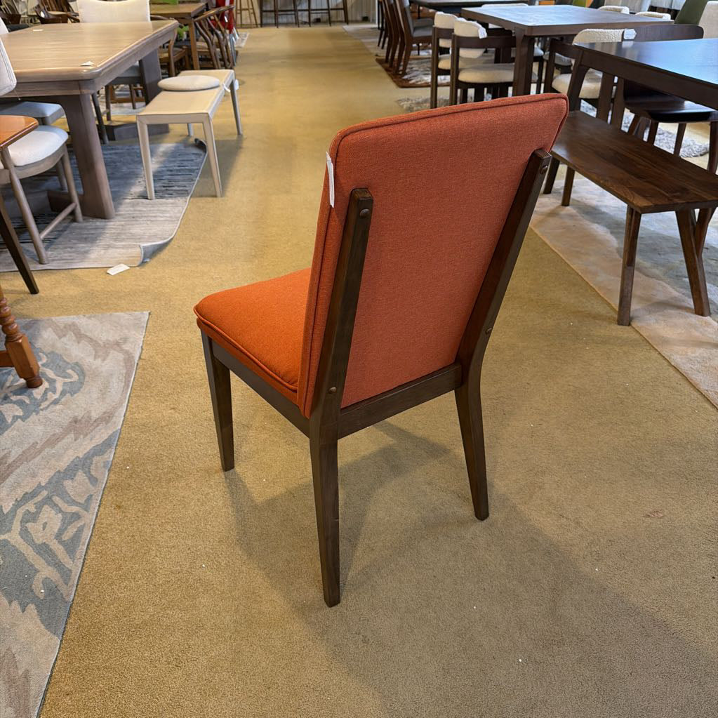 Margaret Orange Cushion Dining Chair C DINING CHAIRS