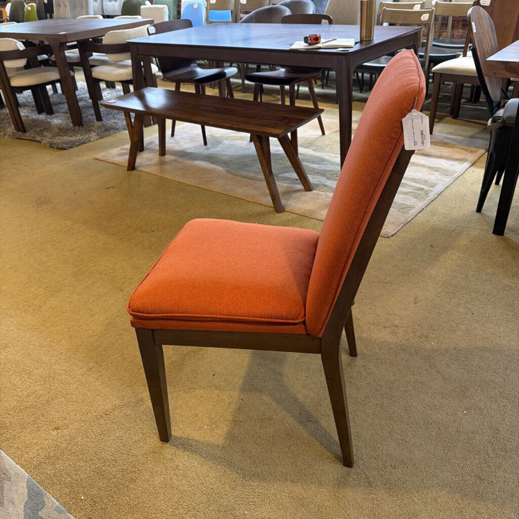 Margaret Orange Cushion Dining Chair