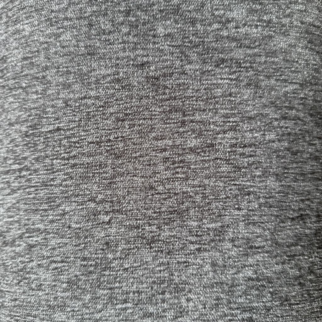 Close-up of gray fabric texture