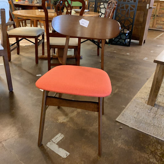 Maghrib Orange Cushion Dining Chair