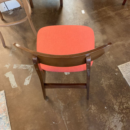 Maghrib Orange Cushion Dining Chair