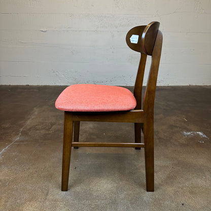 Maghrib Orange Cushion Dining Chair