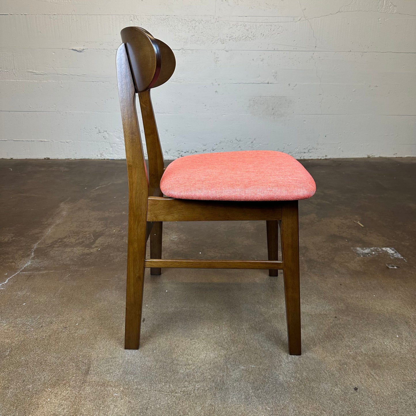Maghrib Orange Cushion Dining Chair