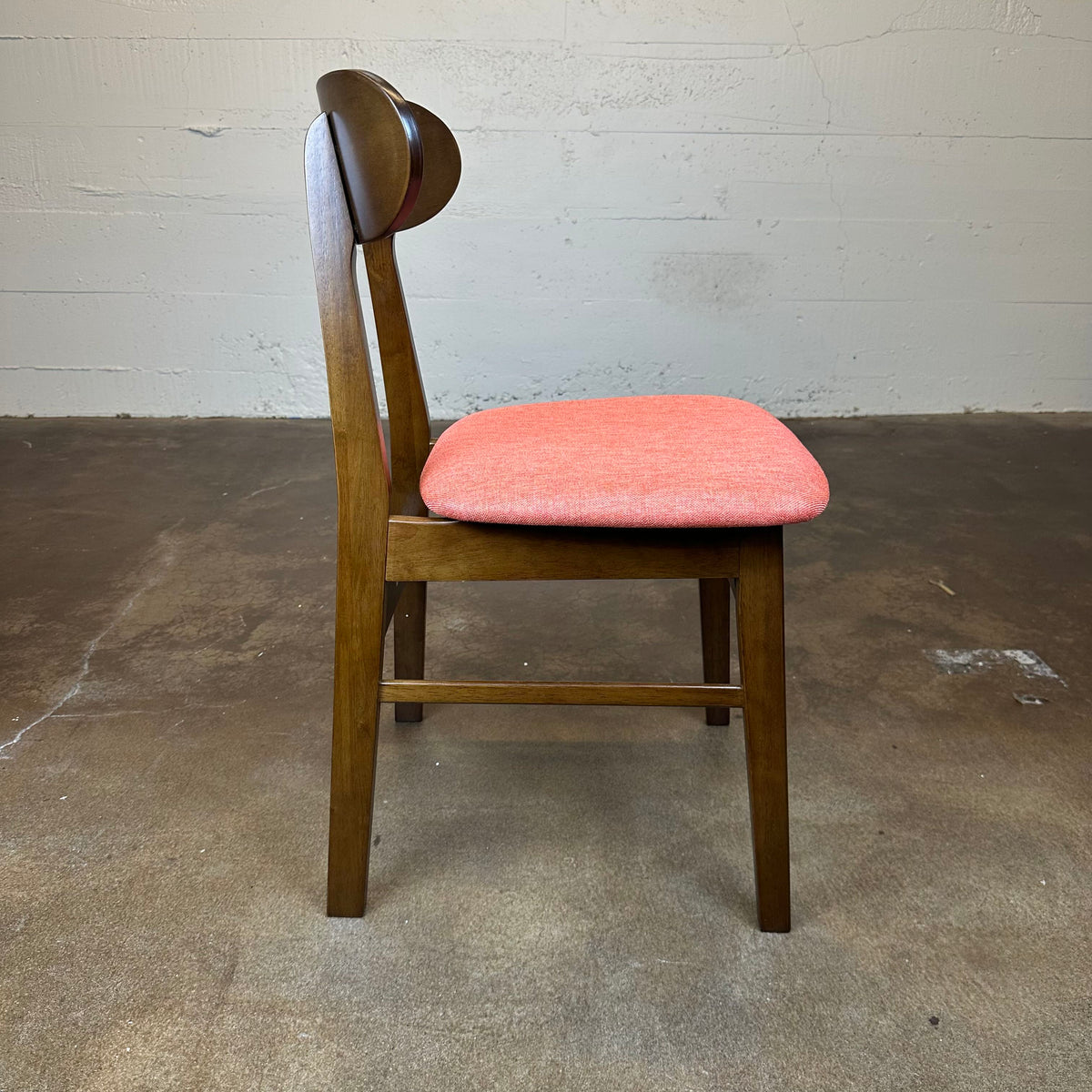 Maghrib Orange Cushion Dining Chair