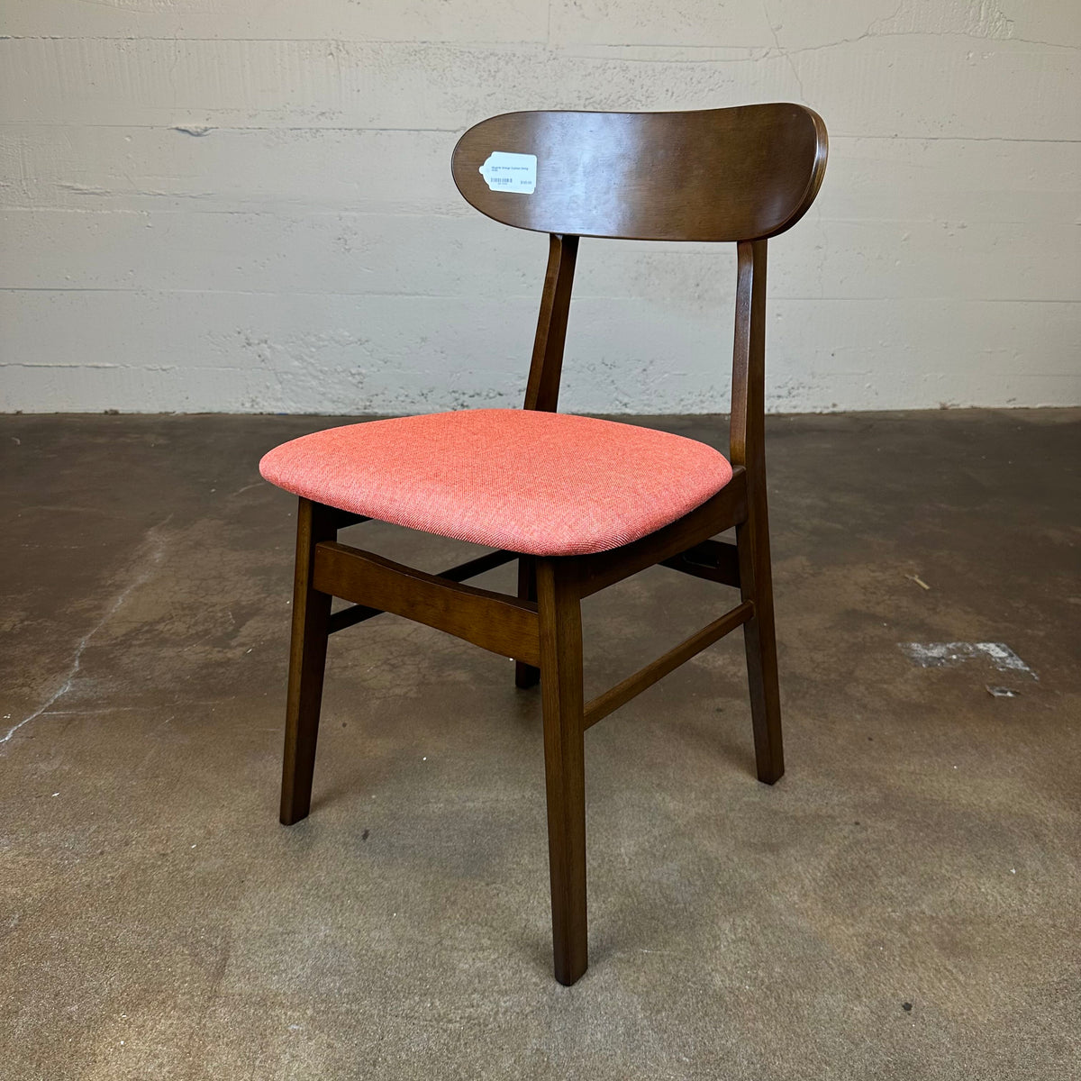 Maghrib Orange Cushion Dining Chair