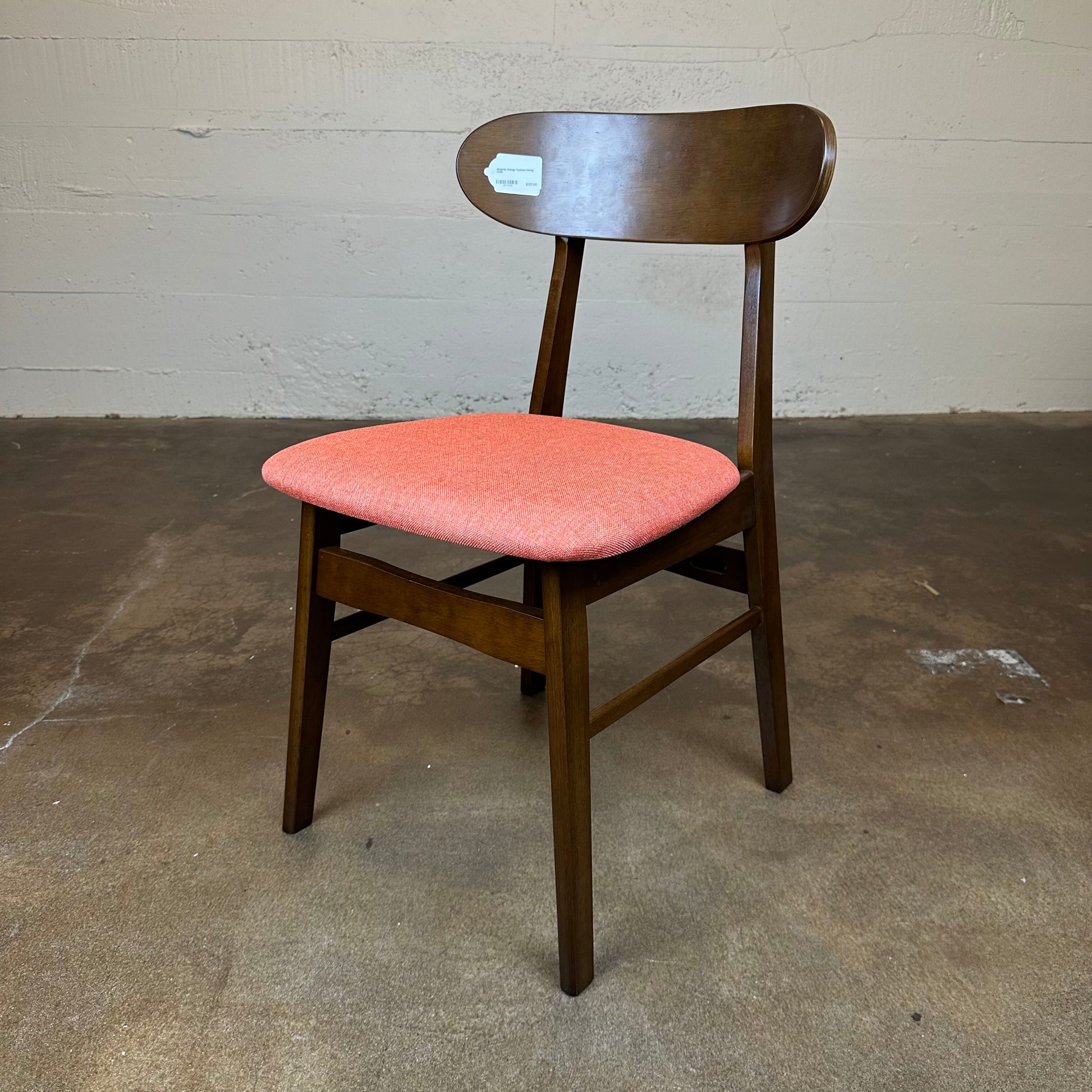 Maghrib Orange Cushion Dining Chair C DINING CHAIRS