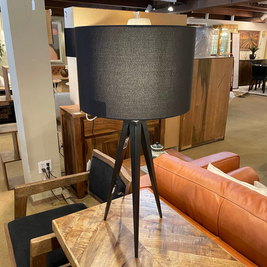 Black Tripod Table Lamp LAMPS