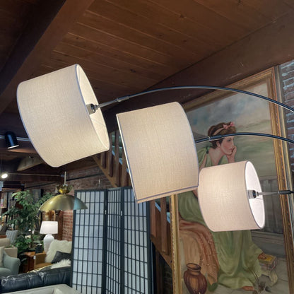 Black 3-arm Arc Lamp LAMPS