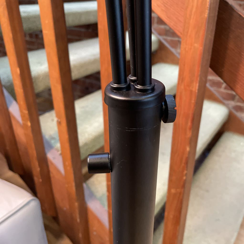 Black 3-arm Arc Lamp LAMPS
