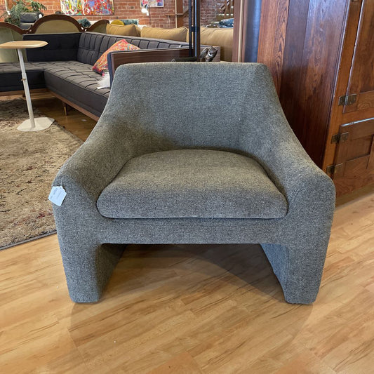 Viedma Forest Green Accent Chair