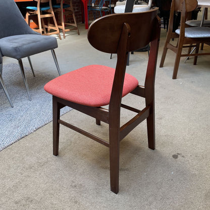 Maghrib Orange Cushion Dining Chair