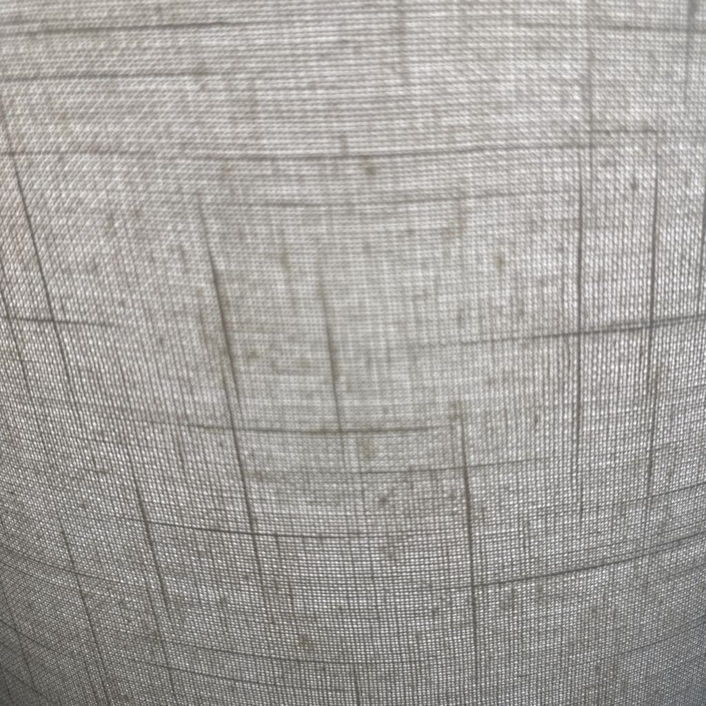 Close-up of gray woven fabric texture