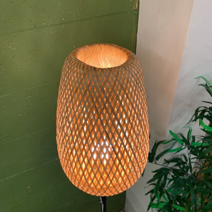 Bamboo Bungalow Style Floor Lamp