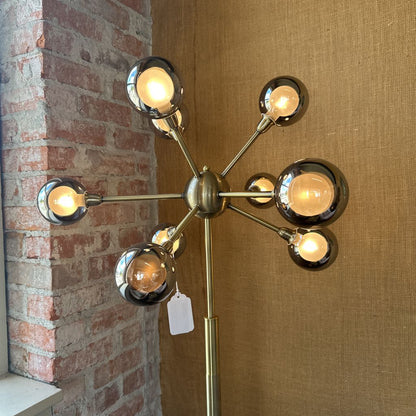 Sputnik Brass LED Floor Lamp LAMPS