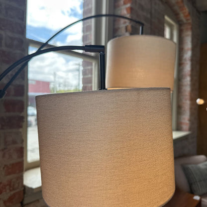 Black 3-arm Arc Lamp LAMPS