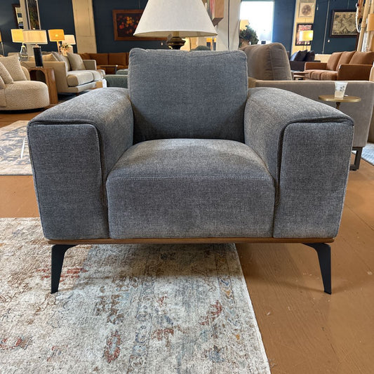 Petrina Granite Wood Trim Chair U ACCENT CHAIRS