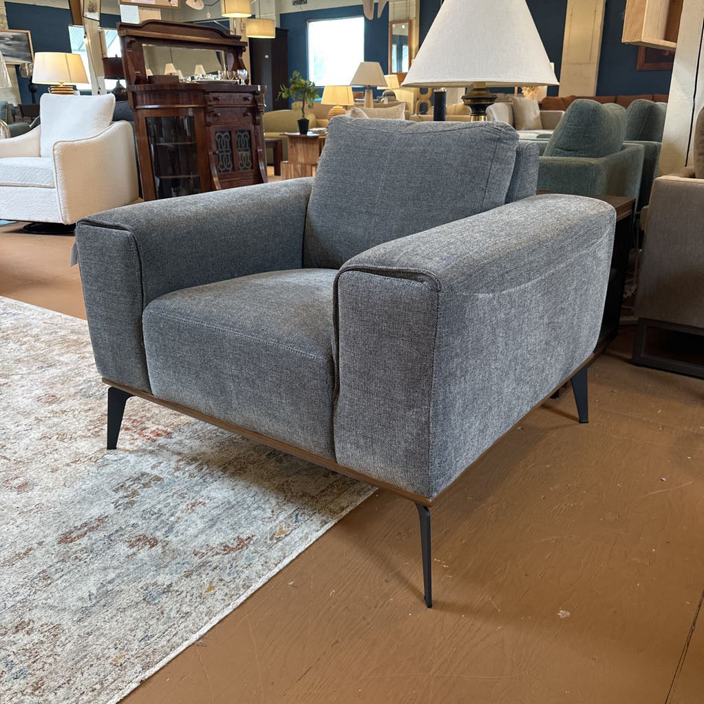 Petrina Granite Wood Trim Chair U ACCENT CHAIRS