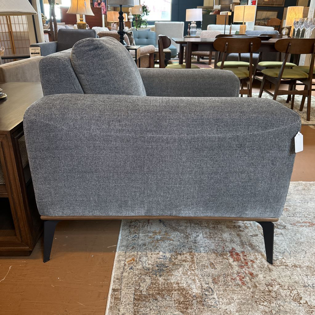 Petrina Granite Wood Trim Chair U ACCENT CHAIRS
