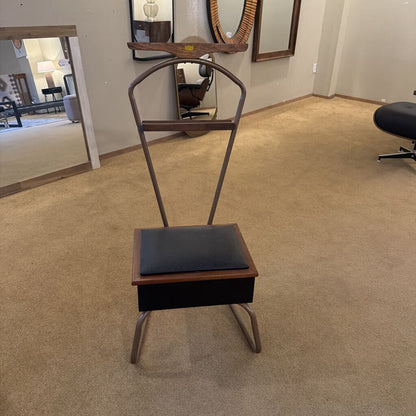 Vintage Valet Chair with Crown Logo