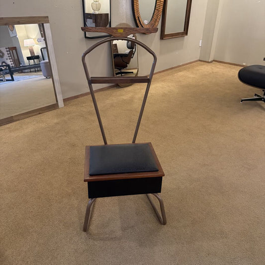 Vintage Valet Chair with Crown Logo