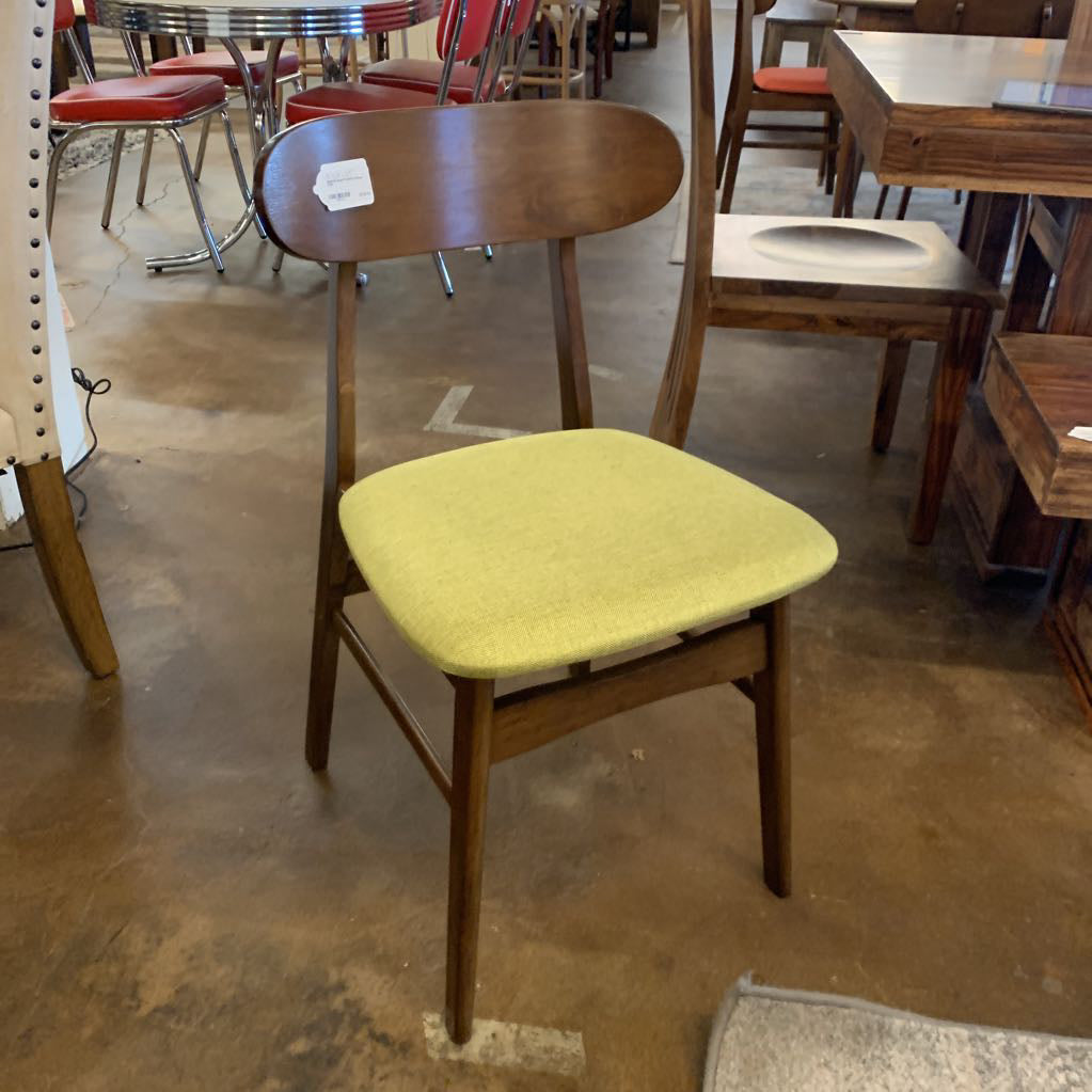 Maghrib Green Cushion Dining Chair