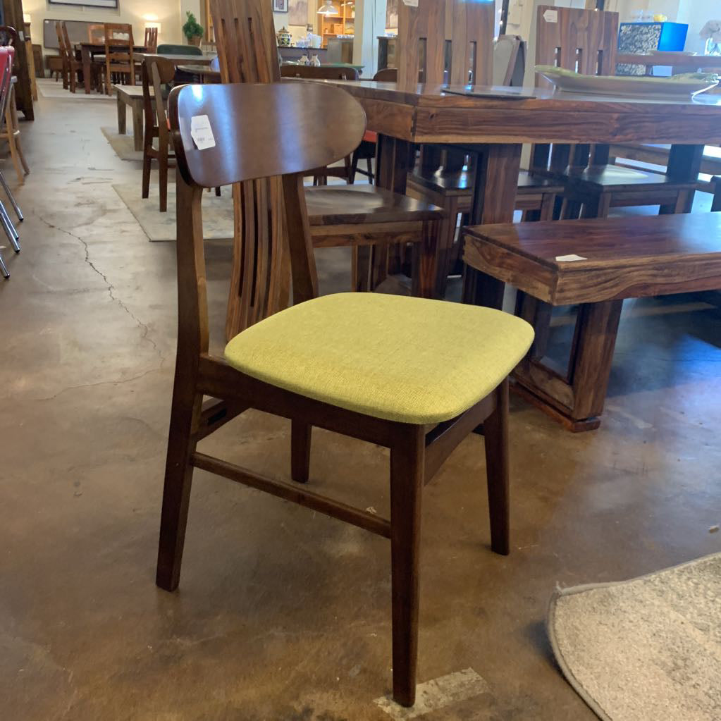Maghrib Green Cushion Dining Chair