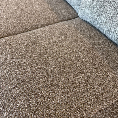 Close-up of brown carpet with a slight texture