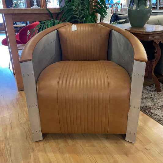 Aviation Leather Chair U ACCENT CHAIRS