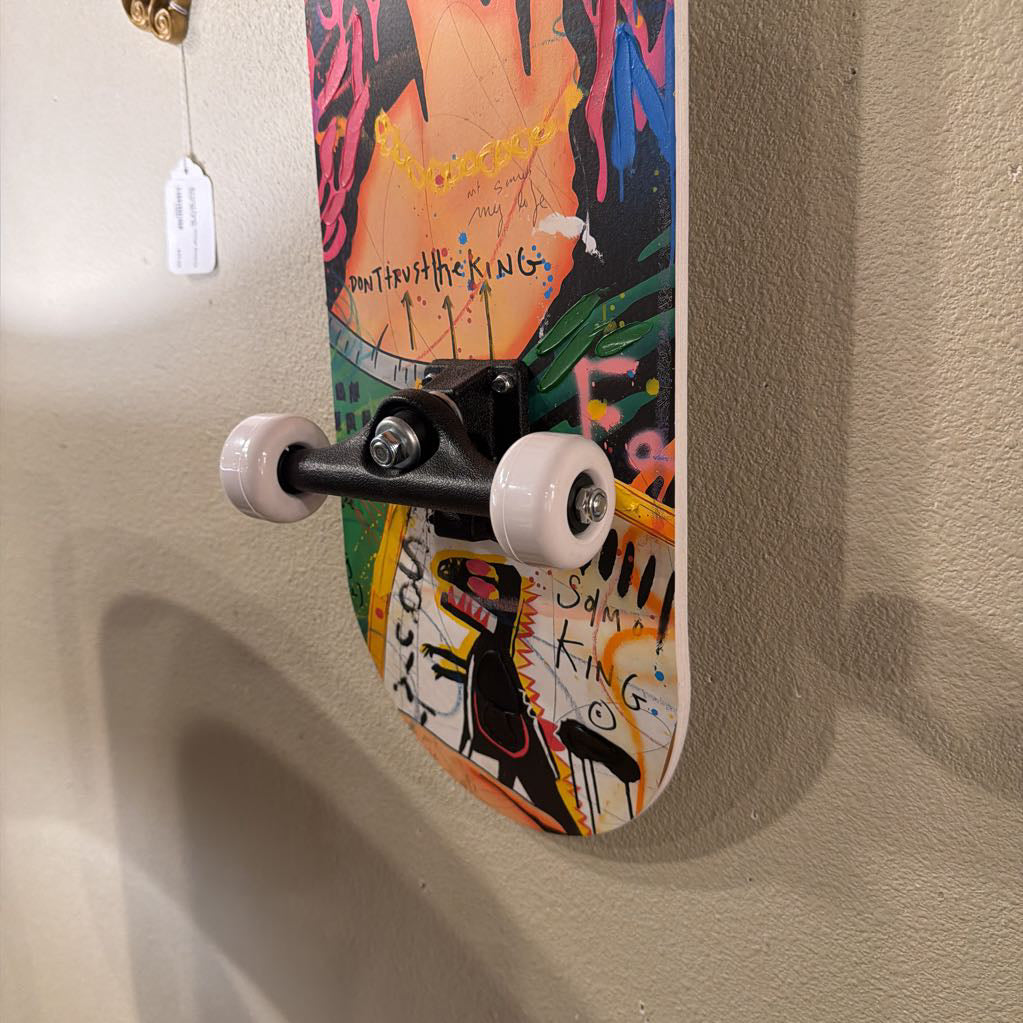 Graffiti Mona Lisa Skateboard ART