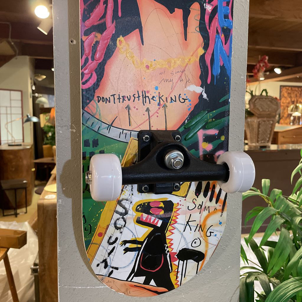 Graffiti Mona Lisa Skateboard ART