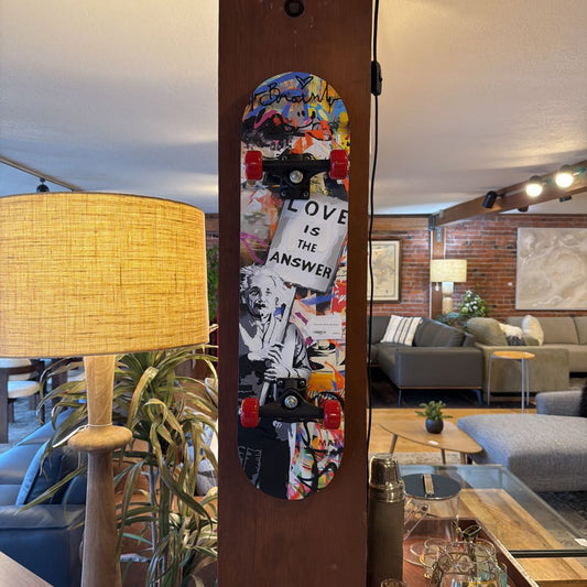 Love is the Answer Skateboard ART