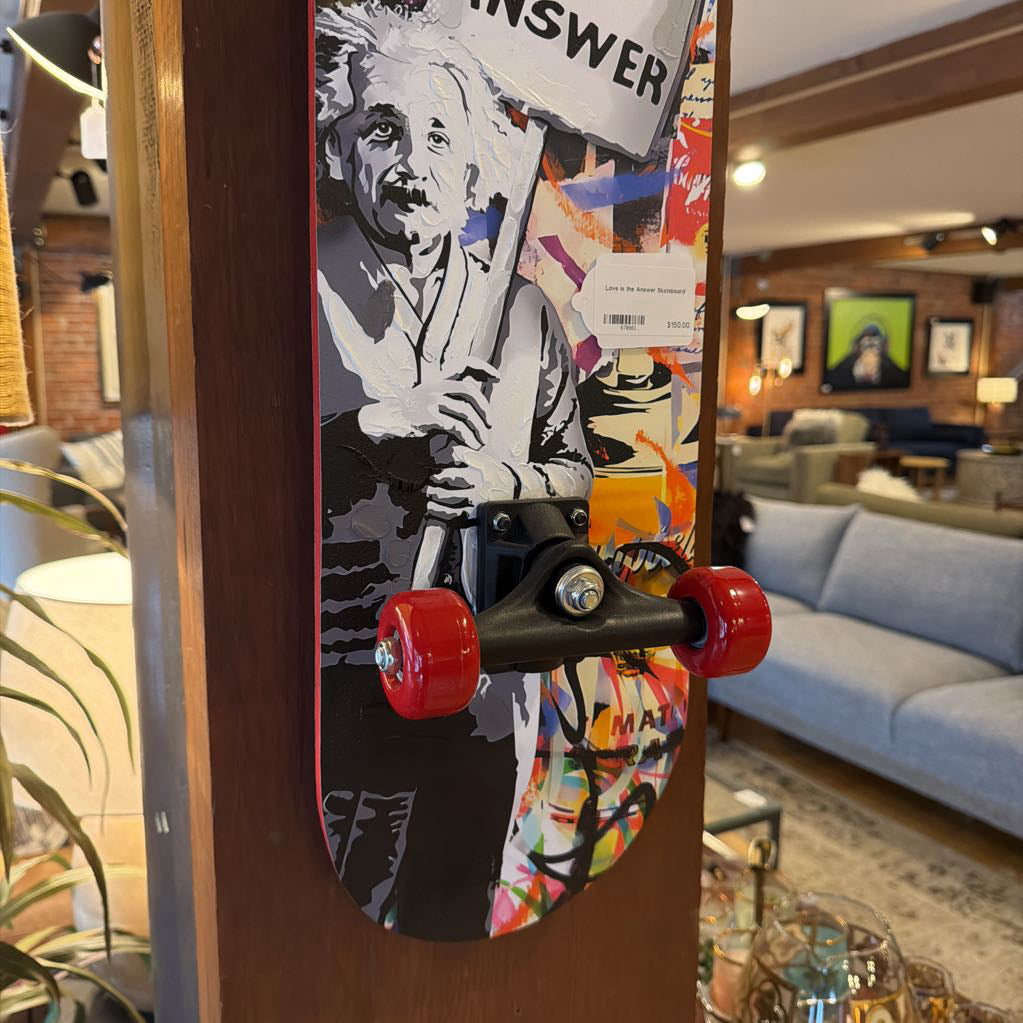 Love is the Answer Skateboard ART