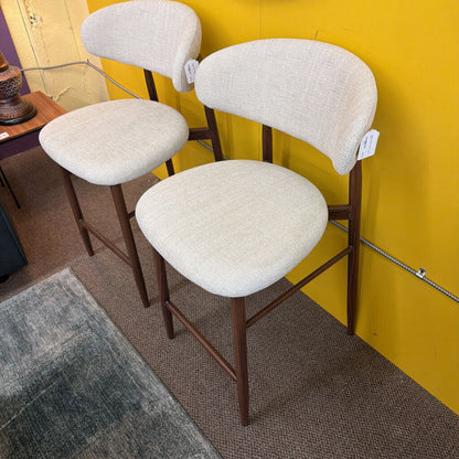 Bentley Beige Cushion Counter Chair