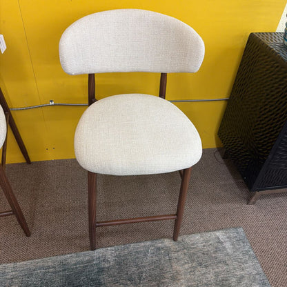 Bentley Beige Cushion Counter Chair