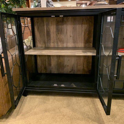 Makali 4 Door Cabinet w/ Shelf