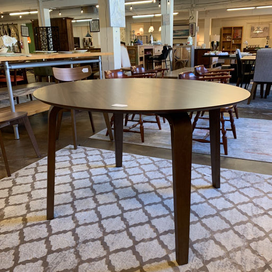 Renee Walnut Round Dining Table C DINING TABLES