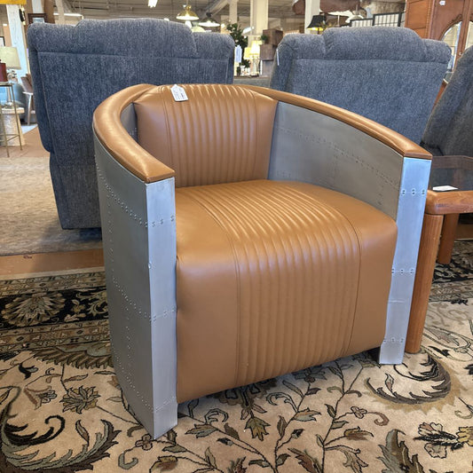 Aviation Leather Chair U ACCENT CHAIRS