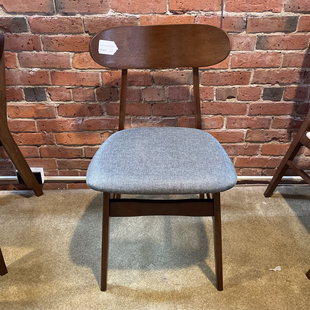Maghrib Gray Cushion Dining Chair C DINING CHAIRS