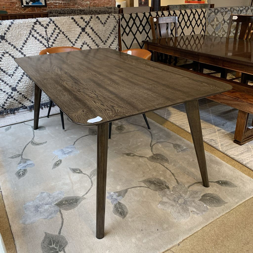 Regina Walnut Rectangle Dining Table